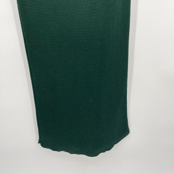 Baobab | NWT Kairi Maxi Dress Cucumber Emerald Green One Shoulder Knit M - Picture 14 of 15